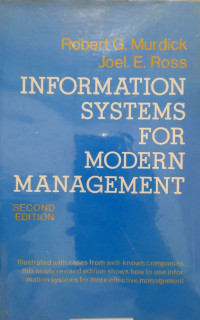 Information systems for modern management