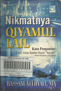 Nikmatnya Qiyamulail