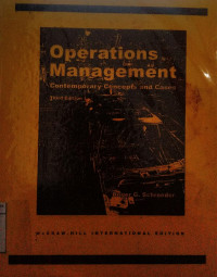 Operations management : contemporary concepts and cases