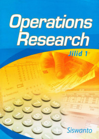 Operations research. jilid 1