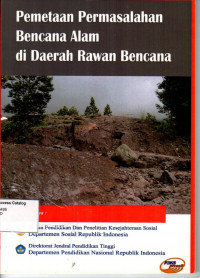 Pemetaan Permasalahan Bencana Alam di Daerah Rawan Bencana