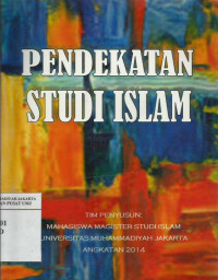 Pendekatan studi Islam