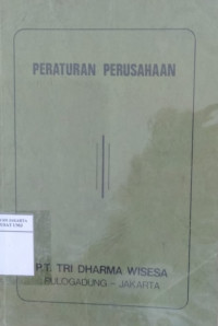 Peraturan perusahaan