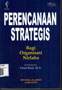 Perencanaan Strategis Bagi Organisasi Nirlaba