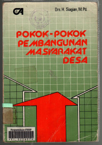 Pokok-Pokok Pembangunan Masyarakat Desa