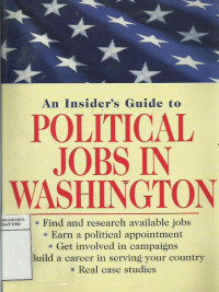 An insider's guide to political jobs in Washington