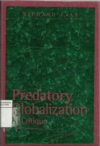 Predatory globalization: a critique