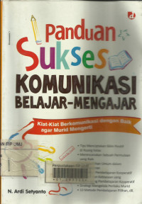 Panduan sukses komunikasi belajar-mengajar