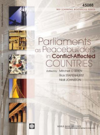 Parliaments as peacebuilders in conflict-affected countries