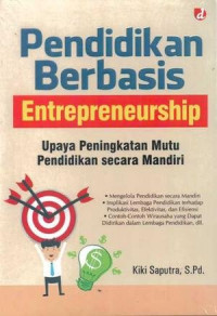 Pendidikan Berbasis Entrepreneurship