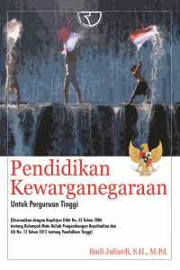 Pendidikan Kewarganegaraan untuk Perguruan Tinggi