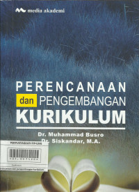 Perencanaan dan Pengembangan Kurikulum