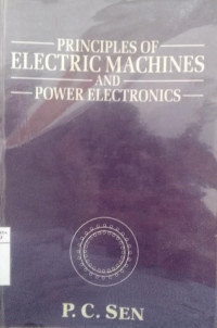 Principles of electric machines and power electronics