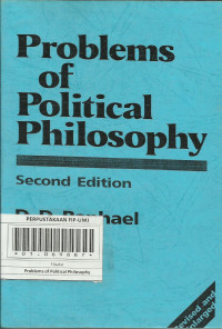 Problems of Political Philosophy