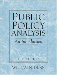 Public policy analysis: an introduction