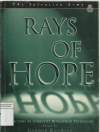 Rays of hope: reflectios on community development experiences