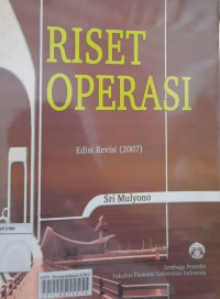 Riset operasi