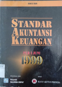 Standar akuntansi keuangan: per 1 Juni 1999 buku dua