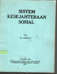 Sistem Kesejahteraan Sosial