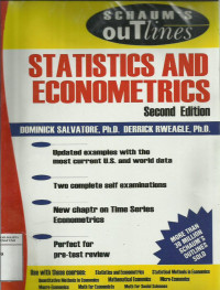 Schaum's outline of theory and problems of statistics and econometrics