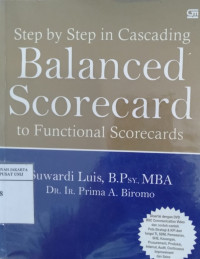 Step by step in cascading balanced scorecard: to funcional scorecards