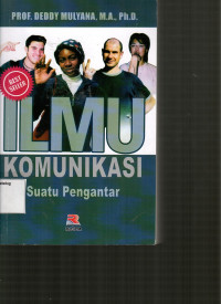 Ilmu Komunikasi: Suatu Pengantar