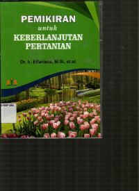 Pemikiran untuk Keberlanjutan Pertanian