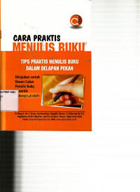 Cara Praktis Menulis Buku