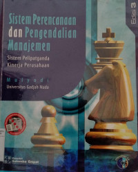 Sistem perencanaan dan pengendalian manajemen: sistem pelipatganda kinerja perusahaan