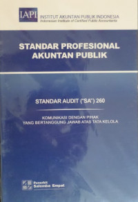 Standar audit (SA) 260