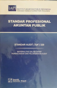 Standar audit (SA) 320