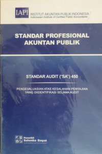 Standar audit (SA) 450