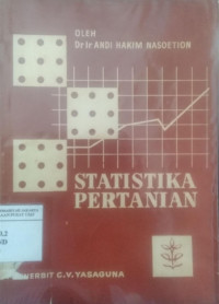 Statistika pertanian