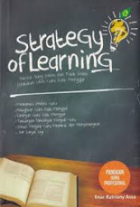 Strategy of learning