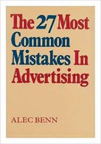 The 27 most common mistakes in advertising