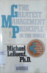 The greatest management principle in the world