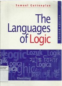 The Languages of logic: an introduction to formal logic