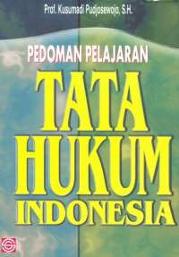 Pedoman Pelajaran Tata Hukum Indonesia