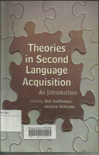 Theories in second language acquisition an introduction