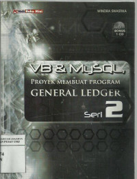 VB & MySQL, proyek membuat program general ledger seri 2