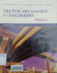 Vector mechanics for engineers: statics