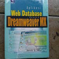 APLIKASI WEB DATABASE DENGAN DREAMWEAVER MX