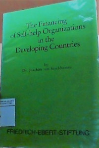 The Financing Of Self-Helf Organizations In The Developing countries