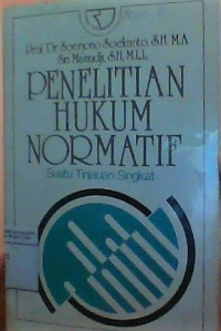 Penelitian hukum normatif