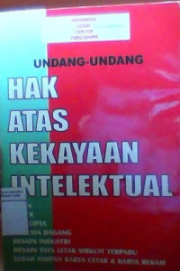 Undang-undang hak atas kekayaan intelektual