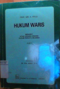 Hukum waris menurut kitab undang-undang hukum perdata belanda