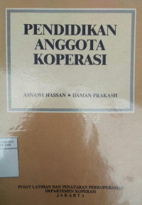 Pendidikan anggota koperasi