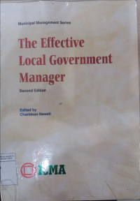 The effective local government manager