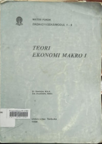 Teori ekonomi makro 1