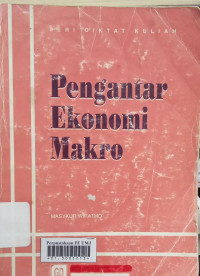 Pengantar ekonomi makro